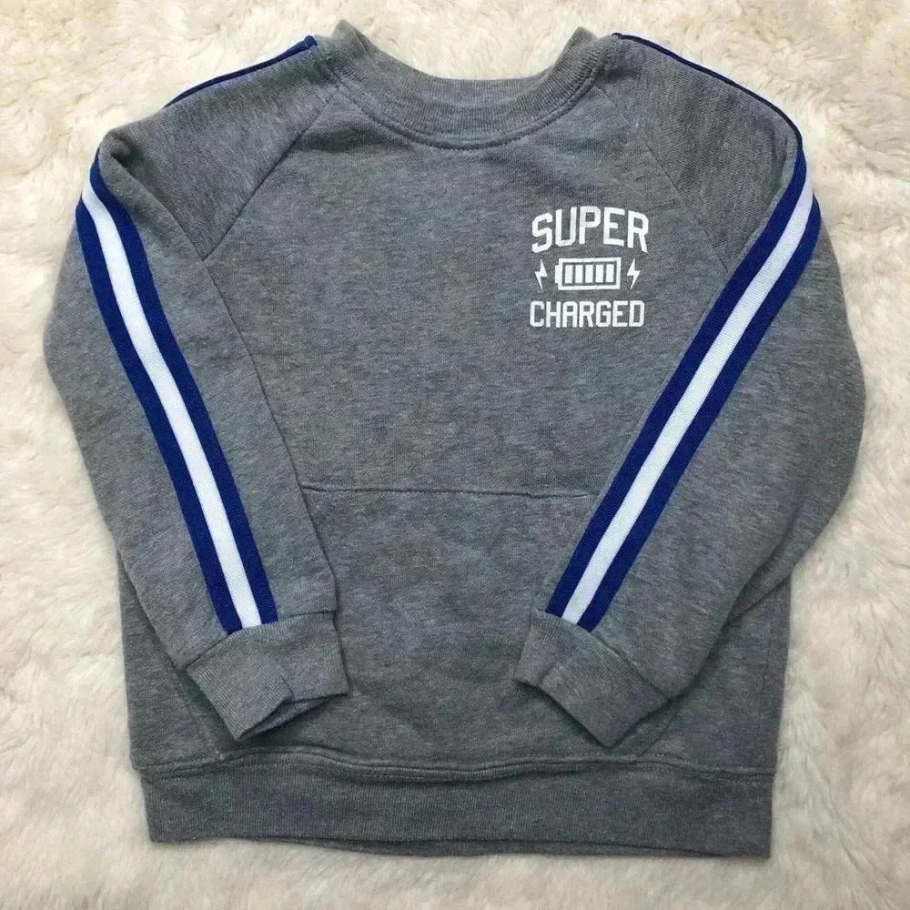 Garanimals Super  Charged Sweatshirt Grey Size 3T